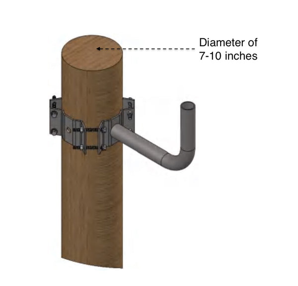 1 arm wrap around bracket for 7