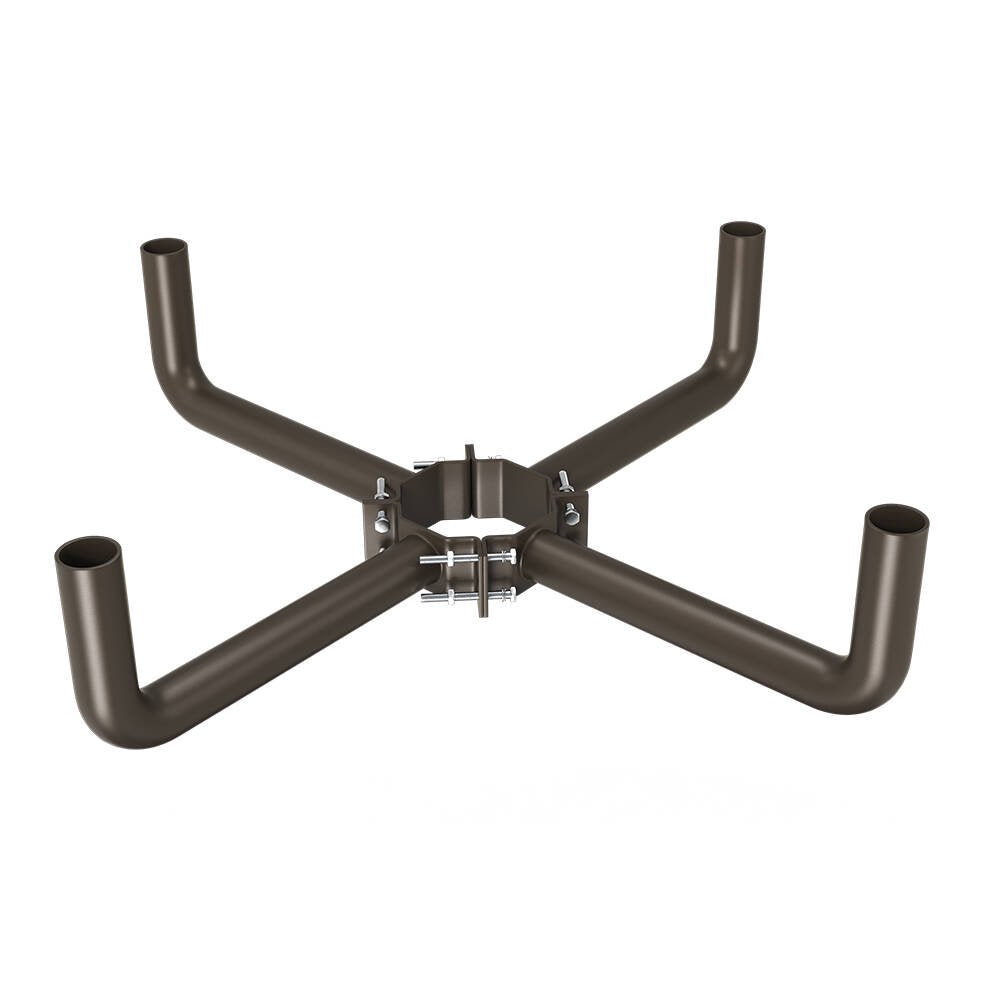 1 Arm Wrap Around Bracket for Wood Pole with 7-10" Diameter