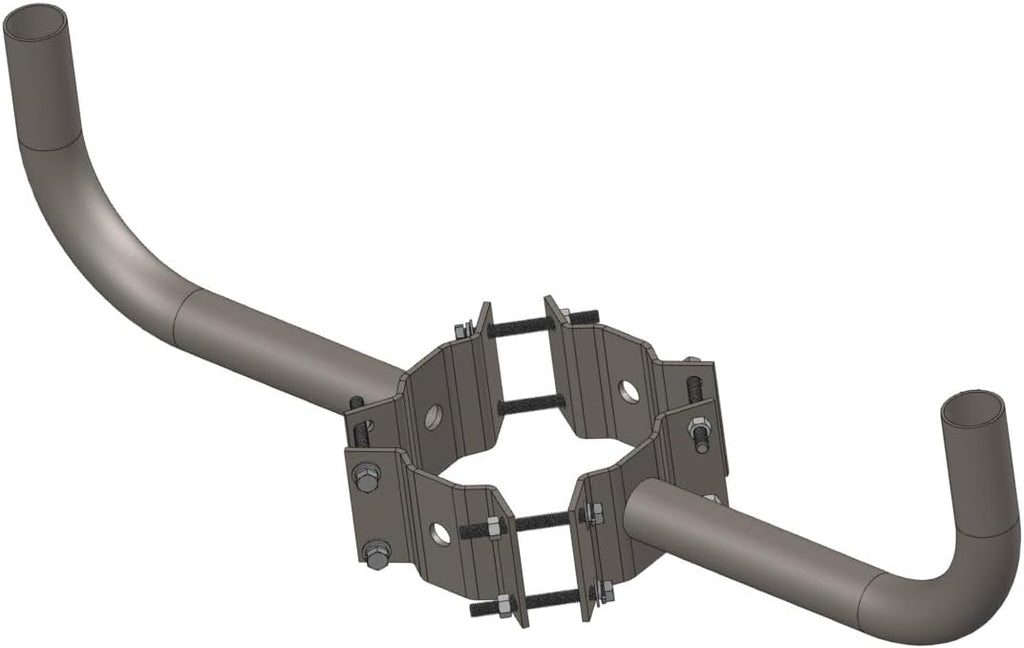 1 Arm Wrap Around Bracket for Wood Pole with 7-10" Diameter