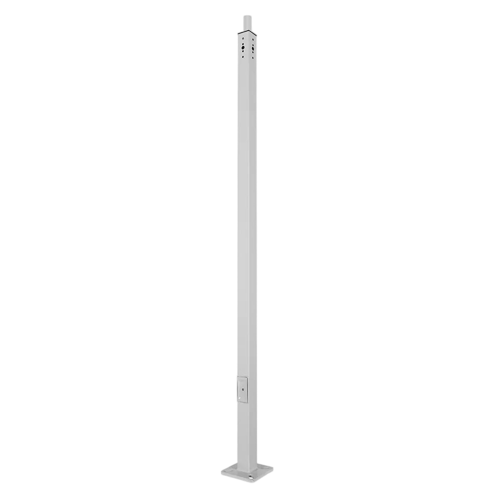25ft 4" Steel Square Light Pole 11G