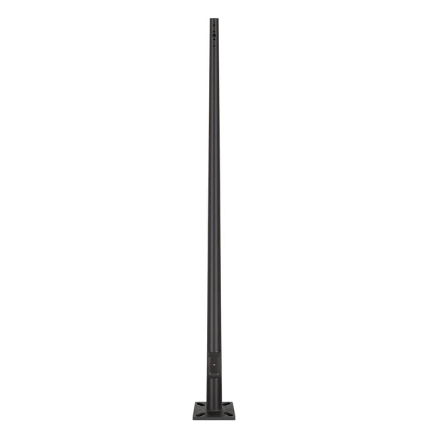 Bronze tapered steel light pole for commercial and street lighting
