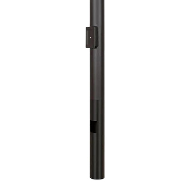 20ft 4" Direct Burial Straight Round Steel Pole 11G