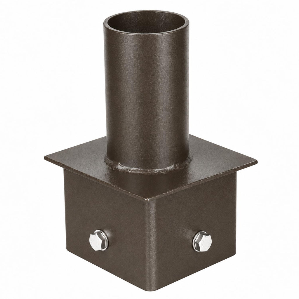 4" Tenon Adapter for Square Pole