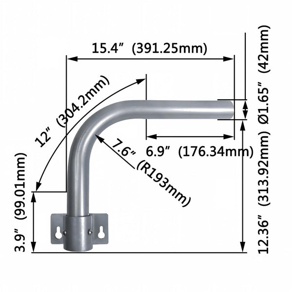 Wall Adaptor Demension