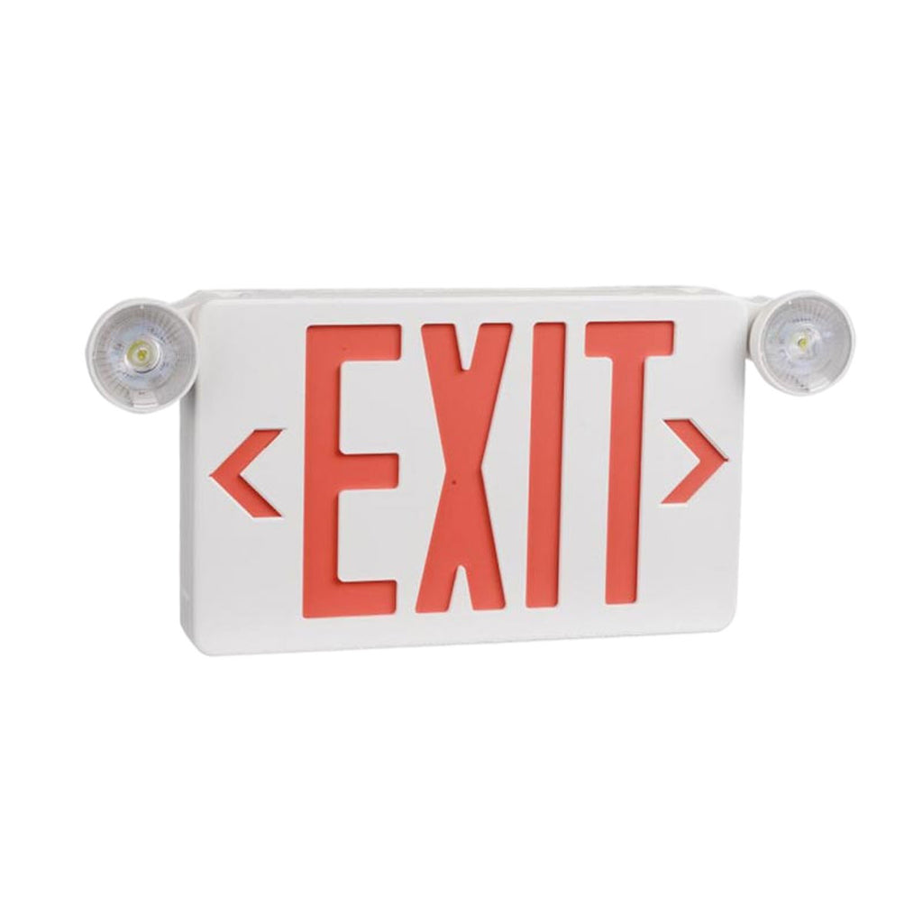 LED Exit Emergency Light Combo
