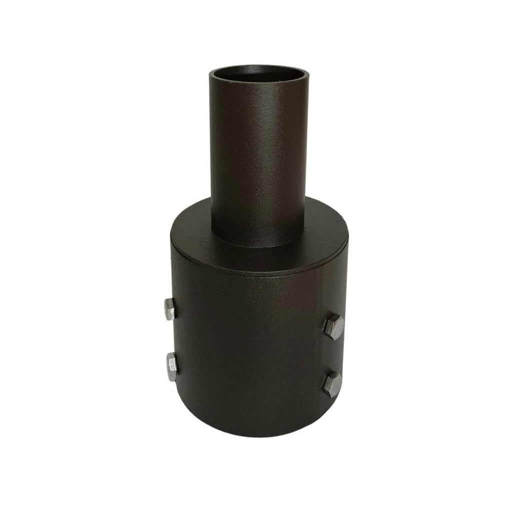 Tenon adapter for 4 inches round pole