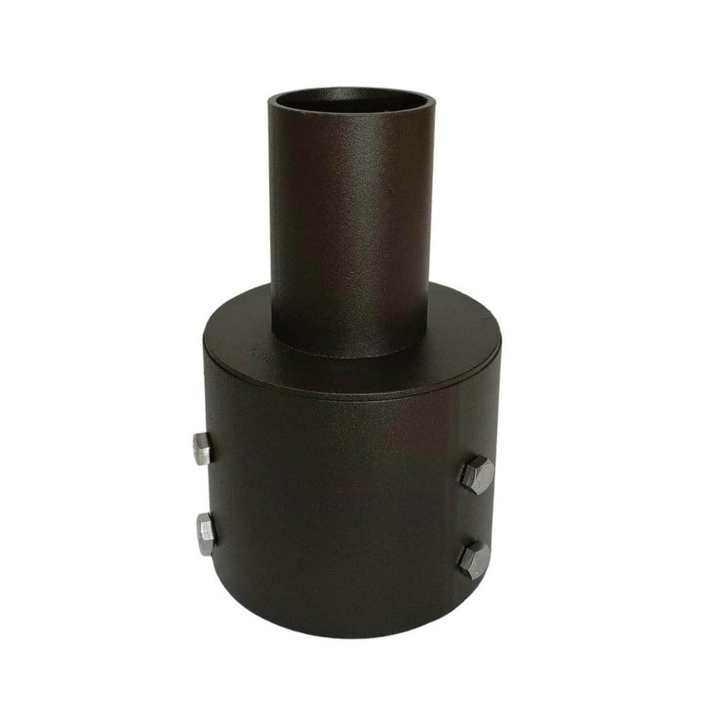 Tenon adapter for 5 inches round pole