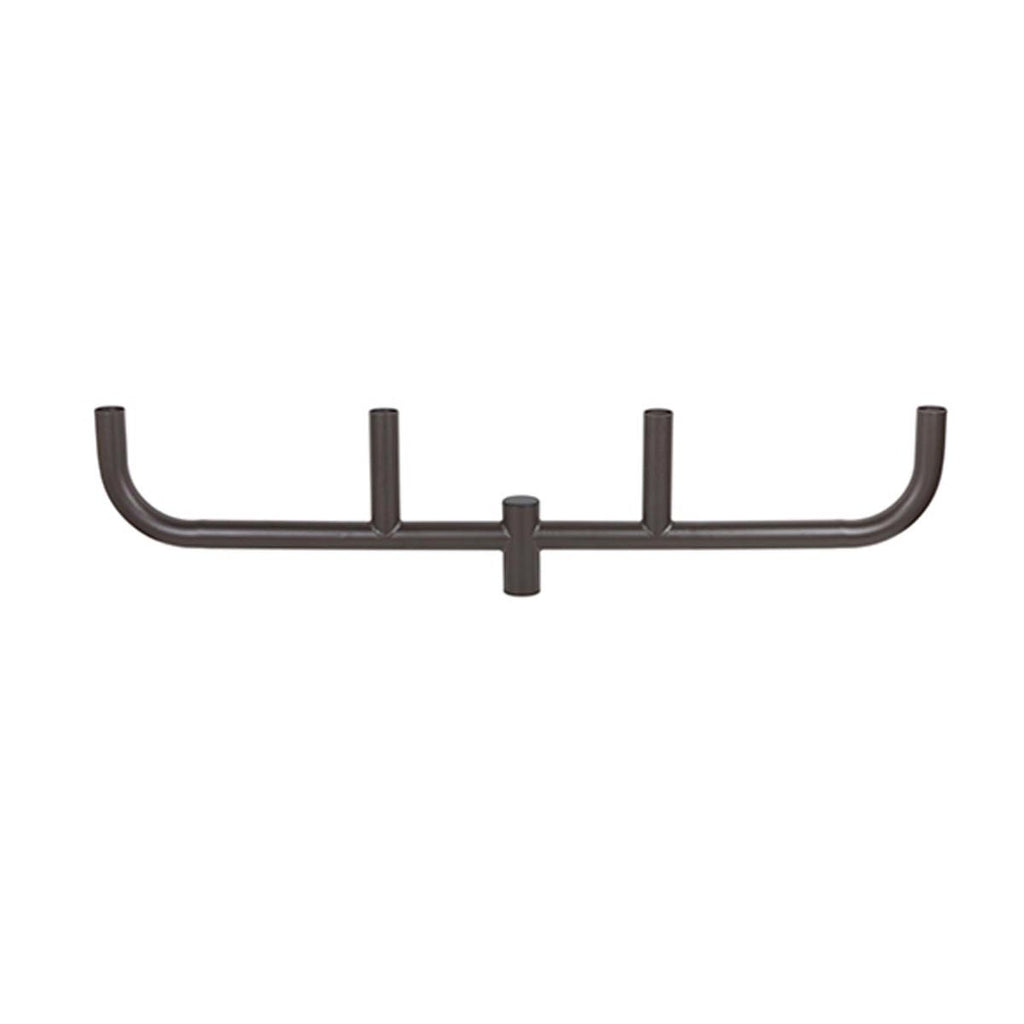 quad bullhorn bracket for 4 light fixtures at 180 degree