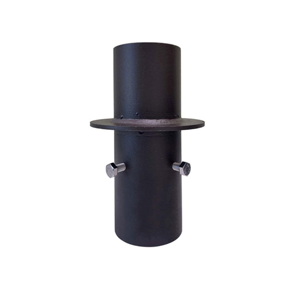  pole top reducer allows to attach light fixtures requiring a 3 inch pole top on 4 inch or 5 inch round light poles