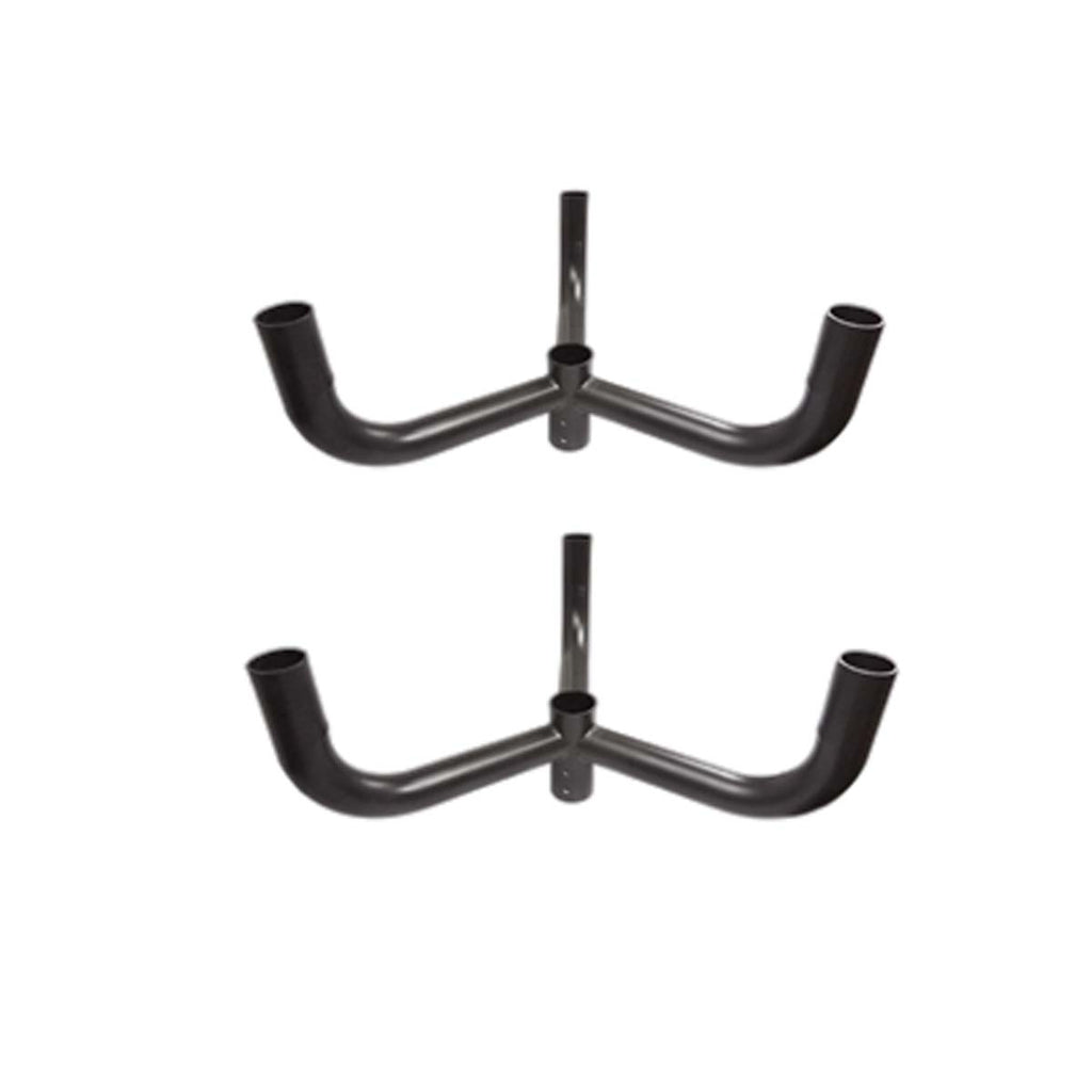 2 packs,triple bullhorn bracket for 3 light fixture at 120 degree